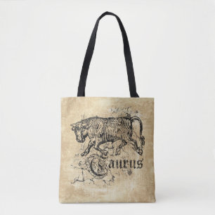 Vintage-Zodiac Stier Tasche