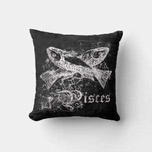 Vintage Zodiakiefisse Kissen