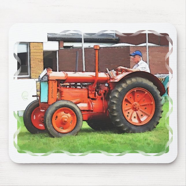 VINTAGE ZUGMASCHINEN MOUSEPAD (Vorne)