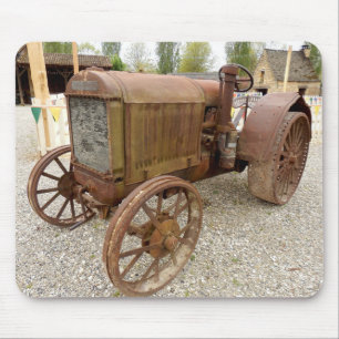 Vintage Zugmausmatte Mousepad