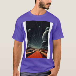 Vintage Zukunftskunst T-Shirt