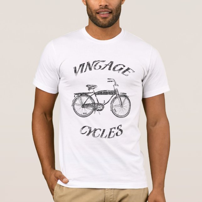 Vintage Zyklen T-Shirt (Vorderseite)