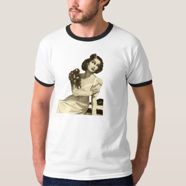 VINTAGED Men's Basic Ringer-T - Shirt (Vorderseite)