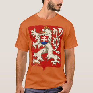 VintageDistressedStyle Wappen der Tschechoslowakei T-Shirt
