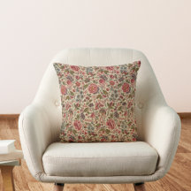 Vintagefarbiger Blumenprint