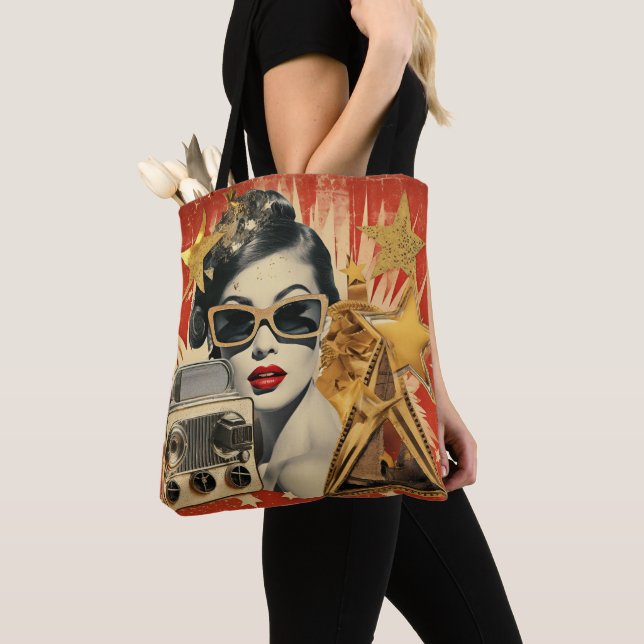 VintageHollywood Retro Design Tasche (Von Nahem)
