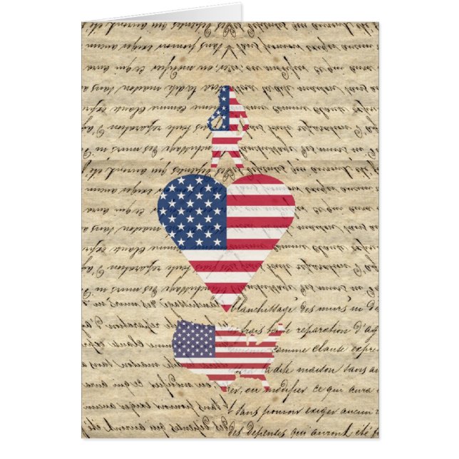 VintageI coeur Amérique (Devant)