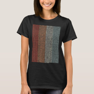 Vintagen 10000 Ziffern Pi-Signatur Mathematik Pi D T-Shirt