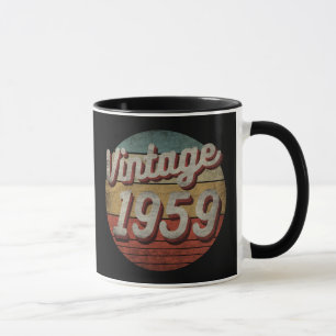 VINTAGEN 1959 MÄNNERFRAUEN GEBURTSTAG TASSE