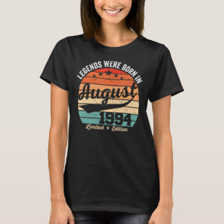 Vintagen 28. Geburtstagslegenden waren im August G T-Shirt