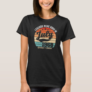 Vintagen 54. Geburtstagslegenden wurden am 19. Jul T-Shirt