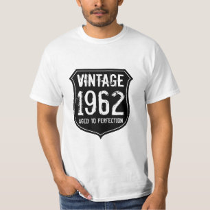 Vintagen Jahre 1962 alt bis zur Vollendung des Shi T-Shirt