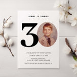 Vintagen Karierten 30. Geburtstag Foto Einladung<br><div class="desc">Diese Vintage Party Einladung aus dem 30. Jahrhundert eignet sich perfekt zum Geburtstag. Ersetzen Sie das Foto durch eines Ihrer eigenen Fotos in der Kindheit und passen Sie den Text Ihren Wünschen an. Alter kann bearbeitet werden, ansonsten checkt unsere Sammlung für andere Altersgruppen ein. Die Rückseite der Karte ist eine...</div>