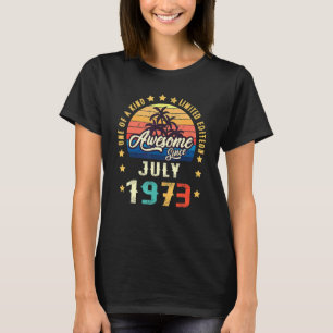 Vintager 49. Geburtstag Phantastisch seit Juli 197 T-Shirt