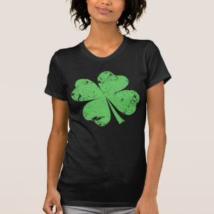 "Vintager" 4 Blatt Klee T-Shirt