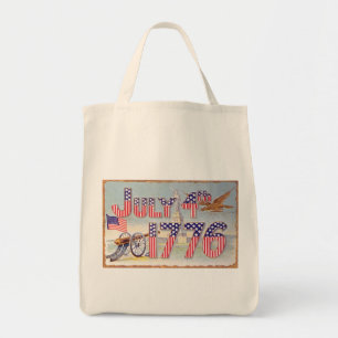 Vintager 4. Juli 1776 Tragetasche