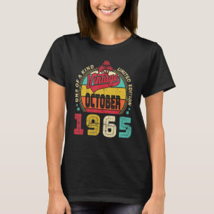Vintager 57. Geburtstag Phantastisch seit Oktober T-Shirt
