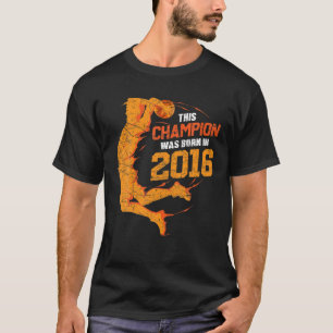 Vintager 6. Geburtstag Basketball 2016 Not leidend T-Shirt