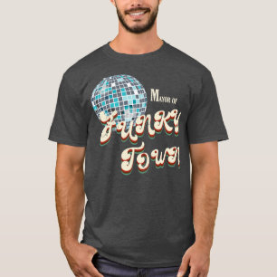 Vintager 70er Bürgermeister von Funky Town Disco B T-Shirt