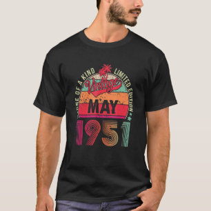 Vintager 71. Geburtstag Phantastisch seit Mai 1951 T-Shirt