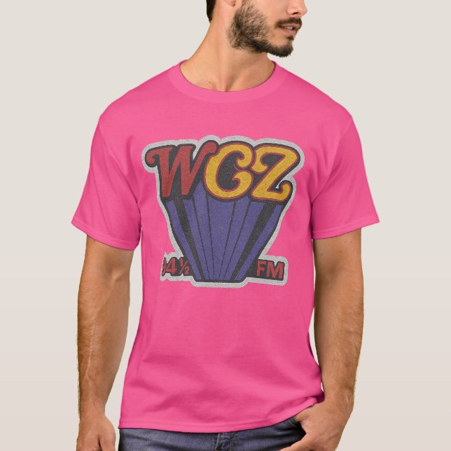 Vintager 80er-Radio WCOZ T-Shirt (Vorderseite)