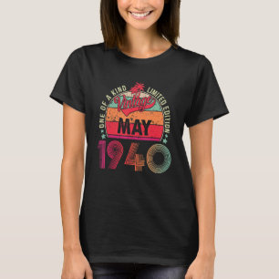 Vintager 82. Geburtstag Phantastisch seit Mai 1940 T-Shirt