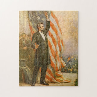 Vintager Abe Lincoln amerikanischer Präsident