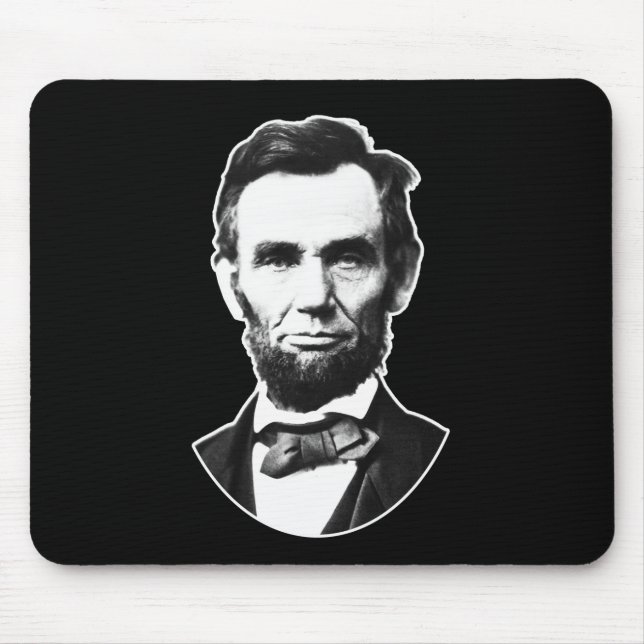 Vintager Abe Lincoln Mousepad (Vorne)