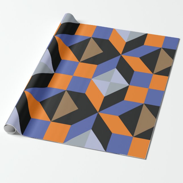 Vintager abstrakter Hintergrund Geschenkpapier (Ungerollt)