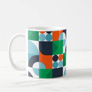 Vintager abstrakter Hintergrund Kaffeetasse