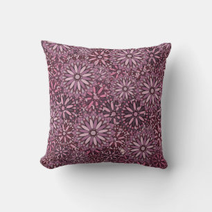 Vintager abstrakter Hintergrund. Mandala Stil. nah Kissen