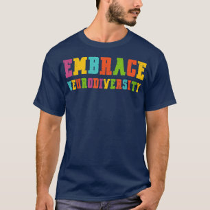 Vintager ADHD Autismus ASD Embrase Neurovielfalt T-Shirt