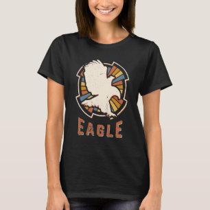 Vintager Adler Retro Liebe T-Shirt