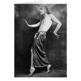 Vintager ägyptischer Sklavenjunge