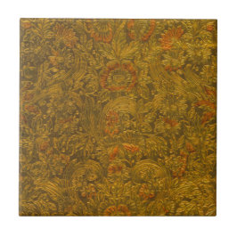 Vintager Allover mit Blumenmuster Fliese