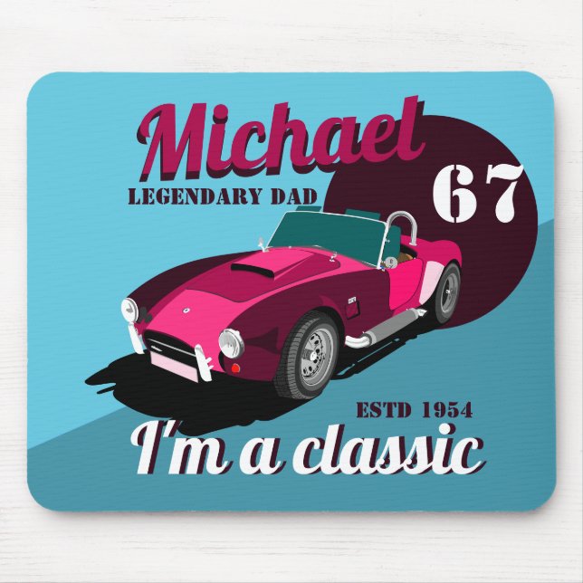 Vintager alter Name des legendären Papa Mousepad (Vorne)