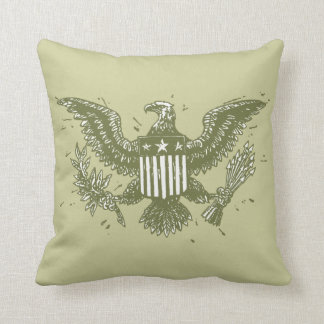 Vintager amerikanischer Adler Kissen