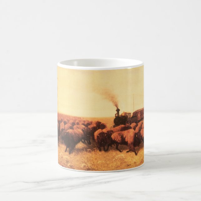 Vintager amerikanischer Westen, vertreten durch NH Kaffeetasse (Mittel)
