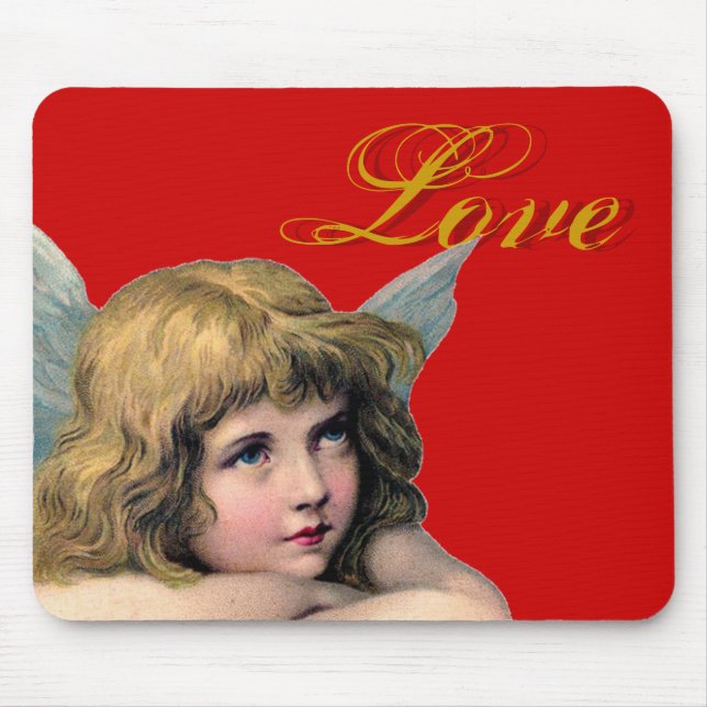Vintager Angel Mousepad (Vorne)
