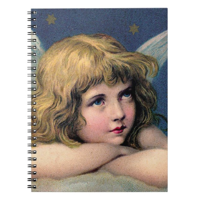Vintager Angel Notizblock (Vorderseite)