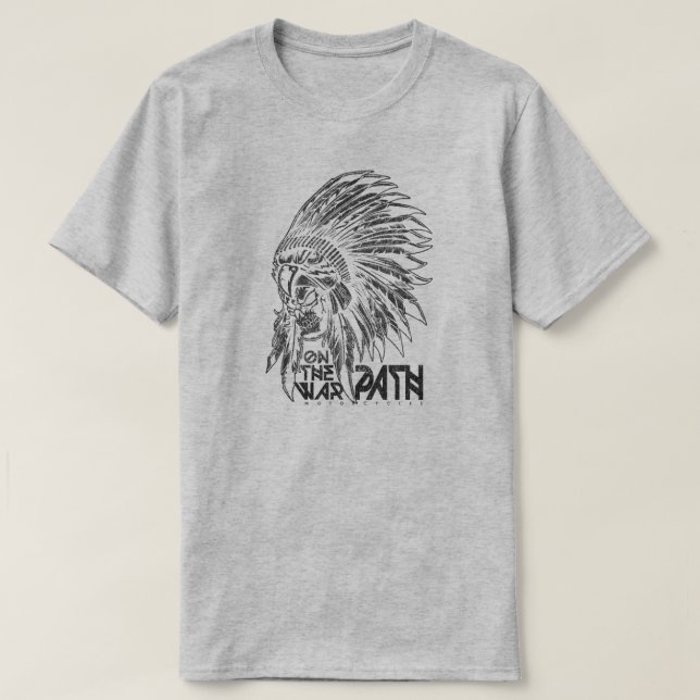 Vintager angeredeter klassischer Motorrad-T - T-Shirt (Design vorne)