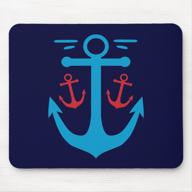 Vintager Anker Mousepad (Vorne)