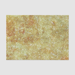 Vintager antiker Glitzer Textur Gold Decoupage Seidenpapier