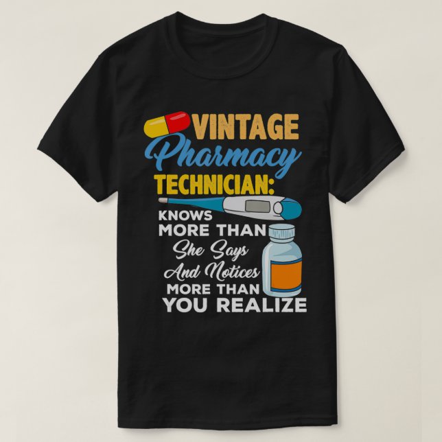 Vintager Apotheker T-Shirt (Design vorne)