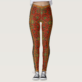 Vintager arabischer Teppichboden Leggings
