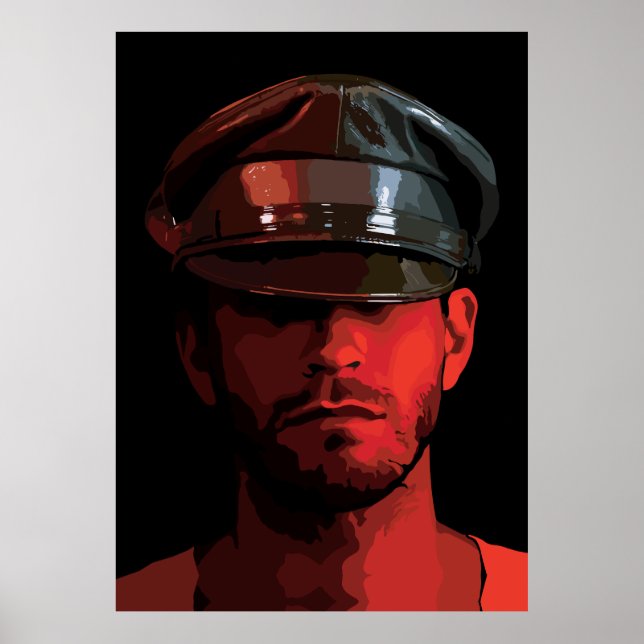 Vintager Arbeitnehmer: Chivalry und Elegance Poster (Vorne)