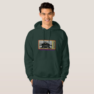 Vintager Arktis-KatzeHoodie der Hoodie