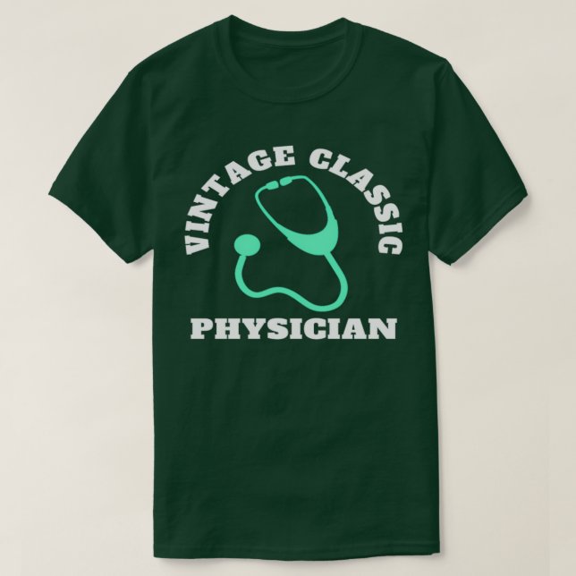 Vintager Arzt T-Shirt (Design vorne)