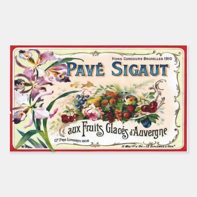 Vintager Aufkleber (Vorderseite)