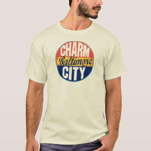 Vintager Aufkleber Baltimores T-Shirt